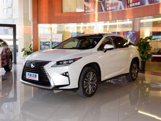 售价55.00-75.50万的雷克萨斯RX新车型上市啦 315汽车网